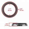 Caltric Muffler Gasket Donut Seal Compatible With Polaris Sportsman 700 4x4 2002-2006