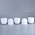 Legoyo 5 Pcs Boat White Recessed Plastic Cup Drink Can Holder With Drain -new 
