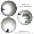Wljh Led Bulbs Super Bright Pure White 12v 24v 3030 Chipsets With 360 Degree Projection For Car Truck Motorcycle Dome Reading