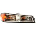 Chevy Colorado Corner Light 2005 06 07 2008 Passenger Side Park Signal Lamp Chrome Interior Clear And Amber Lens Xtreme 