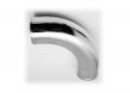Autobahn88 Alloy Pipe Glossy Polished Mandrel Bend Elbow 90-degree Od 3 76mm L 12 300mm For Direct Replacement Of Engine Bay