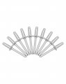 Stainless Steel Blind Rivets 500 Pcs 3 16 X 1 2 Pop
