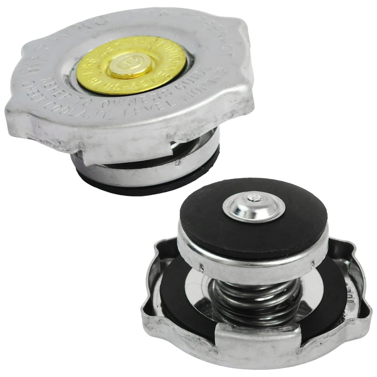 2 Piece 52028810al Radiator Cap For Jeep Patriot Compass And Dodge Journey Caliber Avenger Durango Dakota Chrysler 200 Sebring