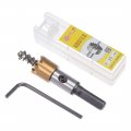 Uxcell 15mm Hss Drill Bit Hole Saw Stainless High Speed Steel Metal Alloy