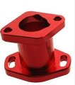 Red Vm22 Intake Pipe Inlet Manifold Cnc Aluminum For Predator 212cc 196cc Honda Gx160 Gx200 6 5hp Ohv And Ct200u Mini Bike Go 