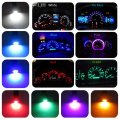 Wljh 194 Led Bulb Pc195 Pc194 Pc168 Car Dashboard Instrument Panel Bulbs 168 2825 T10 Twist Socket Locks Dash Lights Gauge