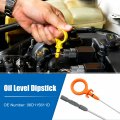 Uxcell 1 Pcs Engine Oil Dipstick Fluid Level For Audi A4 Base 2 0l L4 Gas 2005 2006 No 06d115611d