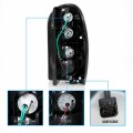 Amerilite Smoke Replacement Brake Tail Lights Set For 02-07 Jeep Liberty Suv Passenger Right And Driver Left Side