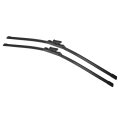 2pcs 28 Silicone Front Windshield Wiper Blade For Ford Focus 2012-2017 Windscreen Oe Replacement Set All-seasons Top-lock Push 