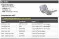 Rear Muffler Compatible With 2001-2004 Volvo S60 5-cylinder Turbo