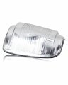 Hercoo Side Mirror Indicator Marker Light Clear Lens Turn Signal Lights Lamp Cover Housing Compatible With Ford Transit 150 250