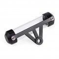 Universal Motorcycle Motorbike Secure Tax Disc Tube Waterproof Cylindrical Holder Frame Lindrical For Motorcycles Black