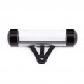 Universal Motorcycle Motorbike Secure Tax Disc Tube Waterproof Cylindrical Holder Frame Lindrical For Motorcycles Black