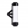 Universal Motorcycle Motorbike Secure Tax Disc Tube Waterproof Cylindrical Holder Frame Lindrical For Motorcycles Black