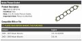 Intake Plenum Gasket Compatible With 2003-2007 Nissan Murano 3 5l V6