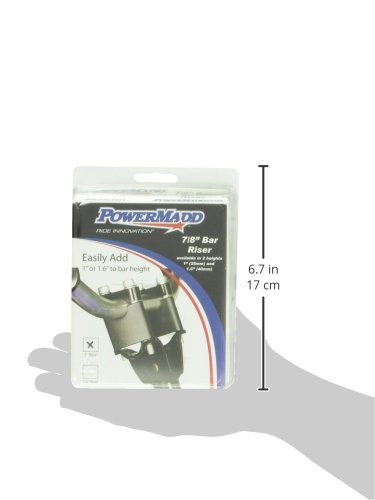 Powermadd 45301 Universal Bar Riser 1 Black