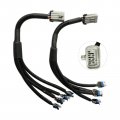 Wgl 2 Pieces Ignition Coil Harness Connector For 2001-2006 Chevrolet Silverado 3500 V8 6 0l