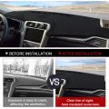 Cartist Custom Fit For Dashboard Cover Mat 2013-2020 Ford Fusion Accessories Flannel Nonslip Dash Sunshade Glare Uv Rays