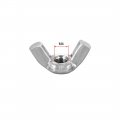 Uxcell M4 Wing Nuts Stainless Steel 304 Fasteners Parts Hurrican Screws Hand Twist Tighten Ear Butterfly Nut 10pcs