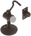 Rockwood 473 10b Bronze Door Stop With Keeper 8 X 3 Oh Sms Fastener Plastic Anchor 2-1 2 Base Diameter 3-3 4 Height Satin 