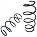 A-premium Suspension Coil Springs Compatible With Mercedes-benz C350 2008-2015 C300 2008-2014 C250 2012-2015 Front Side 2-pc