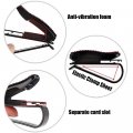 Mingzaiqipei Glasses Holders For Car Sun Visor 2 Pcs Bling Diamond Sunglasses Eyeglasses Mount With Ticket Card Clip Purple