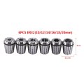 Efficient 6pcs Er32 Spring Collet Set For Cnc Engraving Machine And Milling Lathe Tool 10-20mm