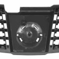Ni1200214 Factory Style Front Bumper Grill Grille Assembly With Argent Moulding Compatible Nissan Sentra Base S 2004-2005 Black