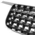 Ni1200214 Factory Style Front Bumper Grill Grille Assembly With Argent Moulding Compatible Nissan Sentra Base S 2004-2005 Black