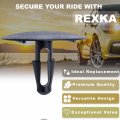 Rexka 10pcs Hood Insulation Retainer Clips For Toyota 90467-09008