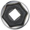 Sk Hand Tool Professional Tools 8423 3 8 In Drive 6-point Metric Deep Chrome Socket 23mm Cold Forged Steel With Superkrome 