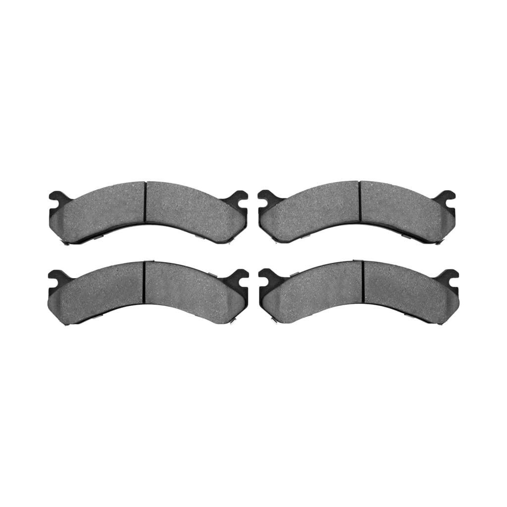 Rear Disc Brake Pads For Chevy Silverado 3500 2001 To 2010 Ceramic Friction 8 51 In Pad Length Standard Style Alx Pau Df 1310