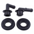 Motoku Crankcase Vent Tube Breather Hose And Pcv Ccv Valve Elbows Grommet Kit For Jeep Grand Cherokee Wrangler 1997-2004