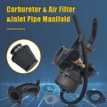 Pz22 Carburetor Air Filter Kit For 70cc 110cc 125cc Dirt Bikes Pit Monkey Scooter Atv Quad Go Karts 22mm Carb Fits Crf Ssr Sunl