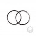 Nvcnx Real Premium Carbon Fiber Car Door Speaker Ring Cover Interior Trim Compatible With Bmw 3 Series E90 E92 E93 325i 328i
