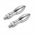 Clamping Handles Screw Knobs M10 X 12mm Threaded Steel Revolving Handle Grip 2pcs 