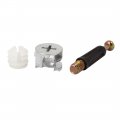 3-in-1 Furniture Connecting Kit 15mm Od Cam Fitting 6x40mm Dowel Screws 11mm Pre-inserted Nut 20 Sets 