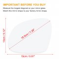 Uxcell Car Left Driver Side Heated Mirror Glass Replacement W Backing Plate For Volkswagen Tiguan 2009-2017