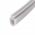 Uxcell T-slot Mount Window Weatherstrip Seal 6 5mm Bulb Bubble For 4mm Slot 3 Meters Long Gray