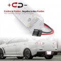 Nslumo Lancer Led License Plate Light Number Lamp For Mitsubishi Evo X 2003-2017 Super Bright Canbus Error Free 12v Rear Tag