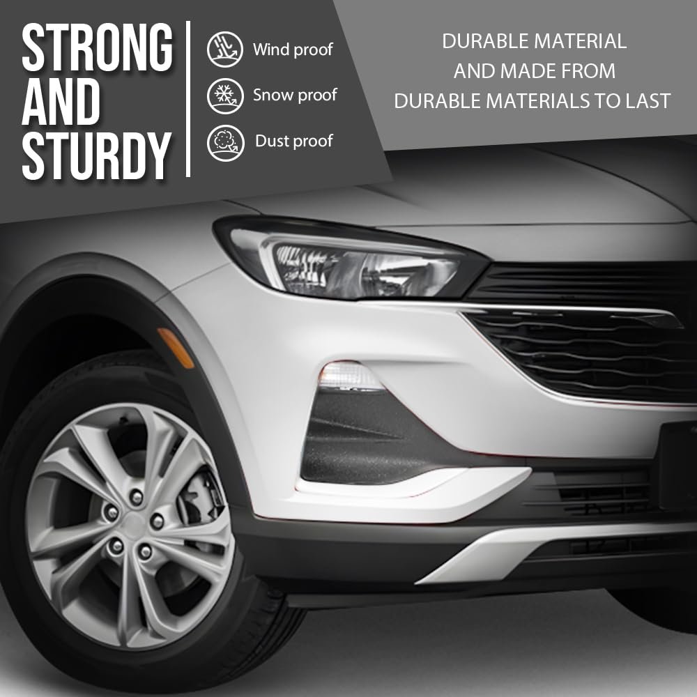 Front Right Passenger Side Fog Light Trim For Buick Encore Gx 2020 2021 2022 42660272 Gm1047137 Chrome Black