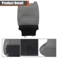 Front Driver And Passenger Side Top Lean Back Gray-black Cloth Seat Cover Replacement For Tundra 2014-2021