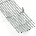 G-plus Front Upper Bumper Chrome Billet Grille Compatible With 2009-2014 Nissan Maxima Silver