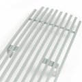 Front Upper Bumper Chrome Billet Grille For 2009-2014 Nissan Maxima Silver