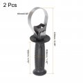 Uxcell Hollow Side Front Auxiliary Hammer Handle Impact Drill Accessories For 26 Electric Hammers 2 Pcs
