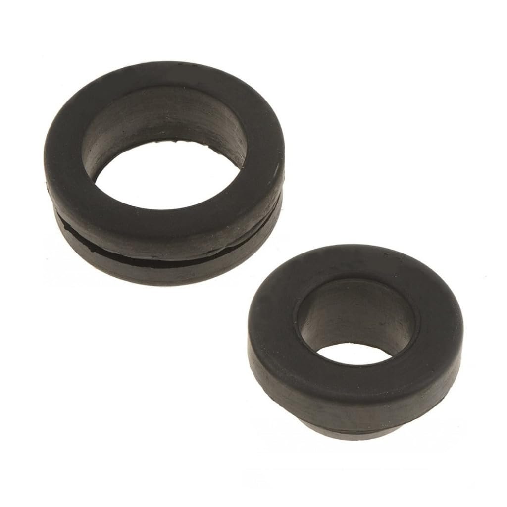 Engine Oil Filter Tube Grommet 2 Piece Set Part Number 42301 Black Plastic Replacement Parts For Front Position Model