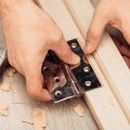 2pcs 4 X4 X0 12 Door Hinges With 8 Holes And Screws Ball Bearing Interior Symmetry Layout For Bedroom Bathroom Living Room 