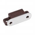 Uxcell Magnetic Latches Catch For Bathrooms Kitchen Cabinet Door Closet Brown 16pcs