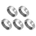 5 Pcs Stainless Steel Spacers 8mm Id X 10mm Od 3mml 304 Bushing Screw Standoff Unthreaded Round Spacer For 16 Or M8 Screws 