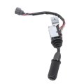 Black Controller Handle Switch Replacement For Backhoe Loader Excavator 409 406 528s 701-80355 Gear Selector Column 